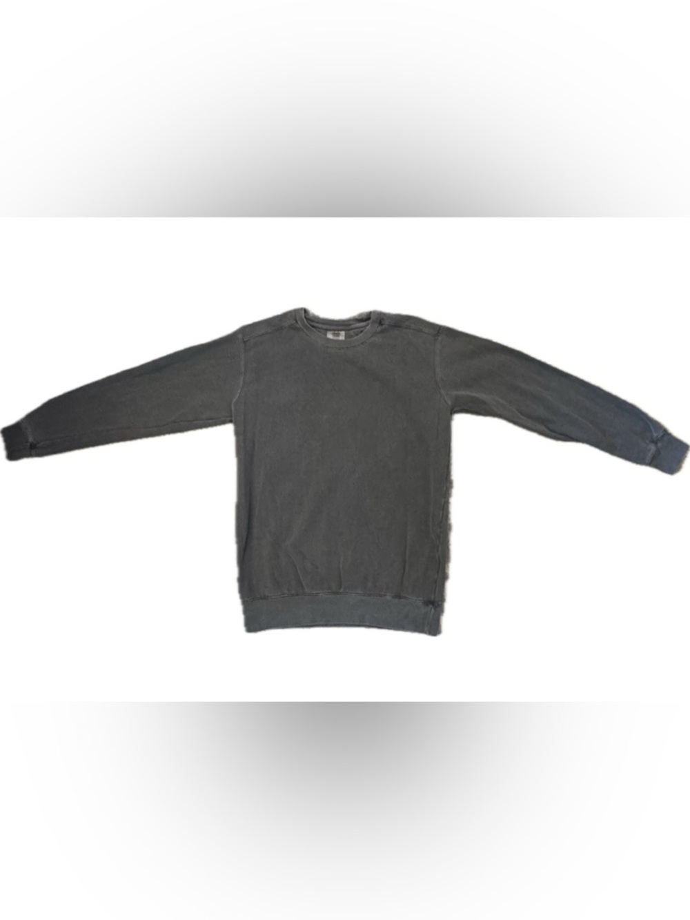 Comfort Colors Crewneck Sweater - Charcoal Gray